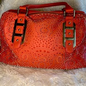 SPRING ALDO ORANGE DETAIL PURSE